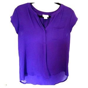 Light-weight Purple Blouse